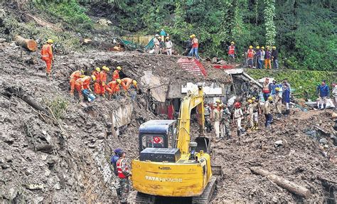 Rain Fury Heritage Shimla Kalka Railway Line Damaged As Death Toll Hits 54