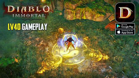Diablo Immortal Monk Lv40 Gameplay Androidios Youtube