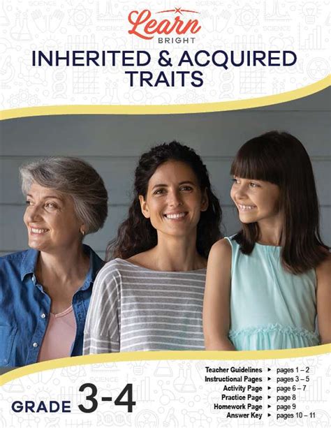 Inherited And Acquired Traits Free Pdf Download Learn Bright