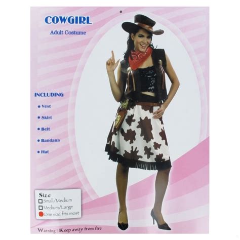Costume Cowgirl Deluxe Adult Pk1 Na