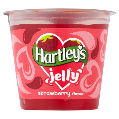 Hartleys Jelly Strawberry Flavour 125g Canned Fruit Desserts