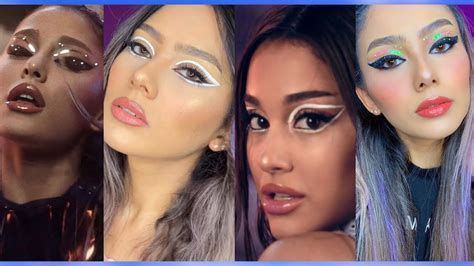 Ariana Grande “rain On Me” Inspired Makeup Tutorial De Maquillaje ⚡️🌧💜 Youtube
