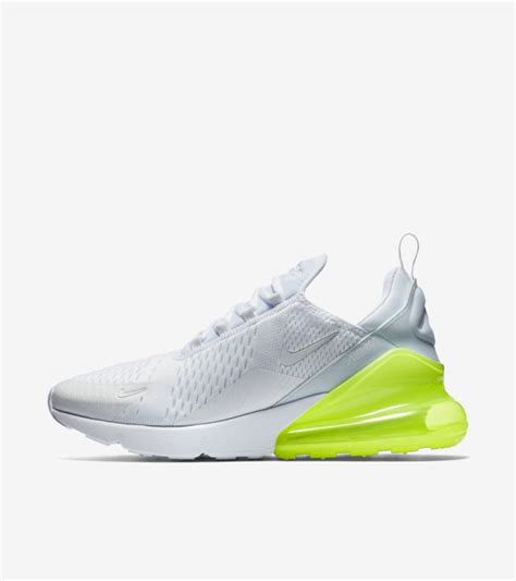 Nike Air Max 270 White Pack Volt Release Date Nike Snkrs Pt