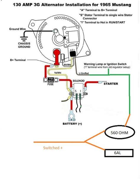 Diagram Ford Mustang Alternator Diagram Mydiagram Online