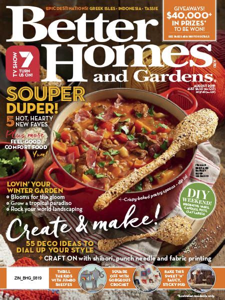 Better Homes And Gardens Au 082019 Download Pdf Magazines