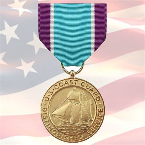 Us Coast Guard Distinguished Service Medal Uscg United States