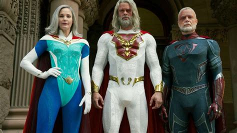 Netflix's superhero show ends with a twist. Netflix Superhero Show Jupiter's Legacy Has a Huge Cast ...