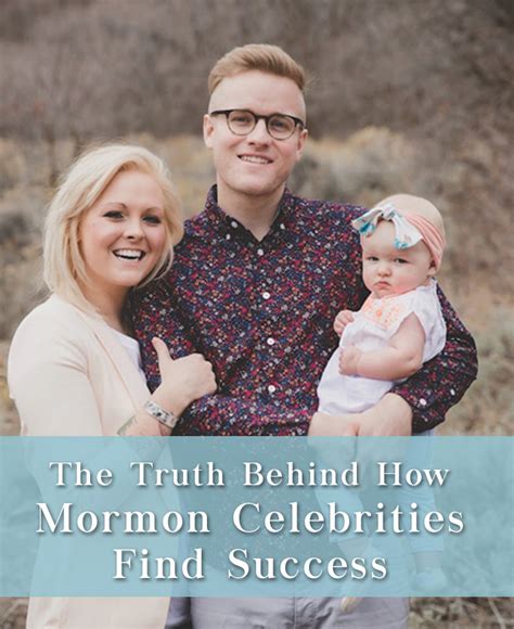 Mormon Celebrities And Choices That Determined Their Lives
