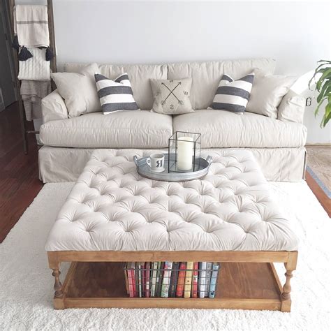 5,377 likes · 51 talking about this · 1,837 were here. White Leather Ottoman Coffee Table Furniture | Roy Home Design