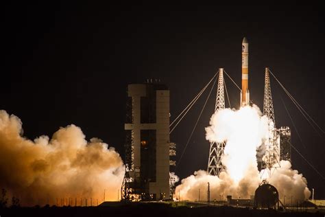 Advanced Us Military Communications Satellite Launches Into Orbit Space
