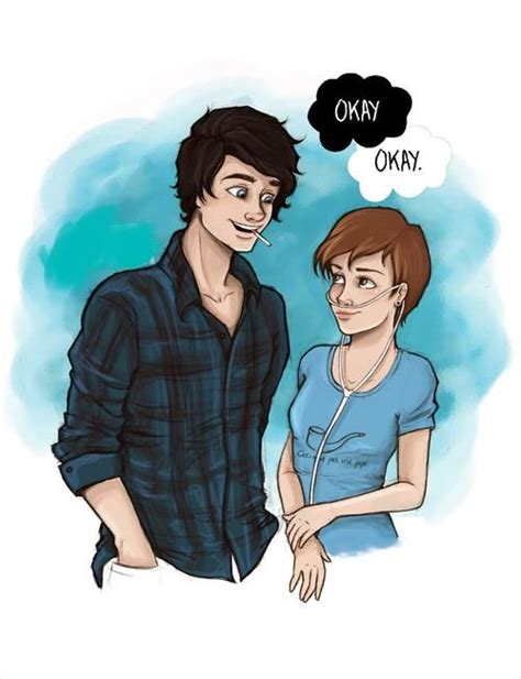 Hazel And Augustus Fan Art The Fault In Our Stars Tfios John Green