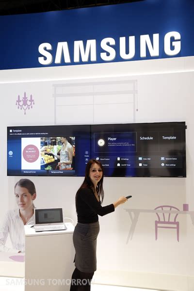 Samsung Electronics Unveils Cutting Edge Display Solutions At Ise 2014