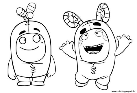 If the 'download' 'print' buttons don't work, reload this page by f5 or command+r. Print oddbods having fun coloring pages in 2020 | Cool ...