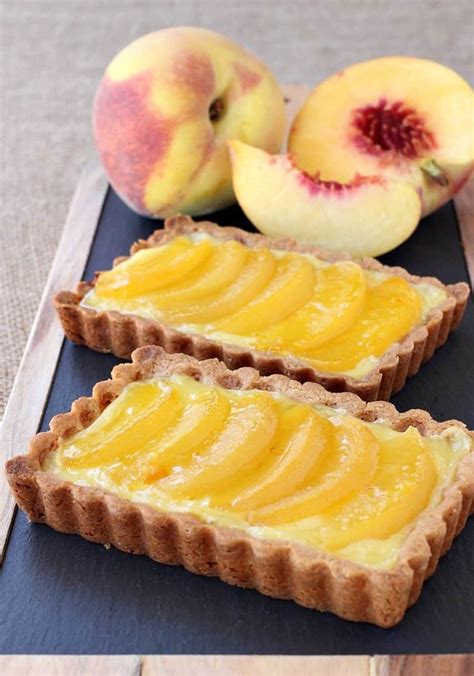 peach custard tart recipe how to make an easy custard tart with fruit