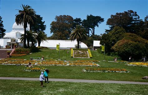 The conservatory of flowers has captivated guests for more than a century. Conservatory of Flowers GGP clock | The clock outside the ...