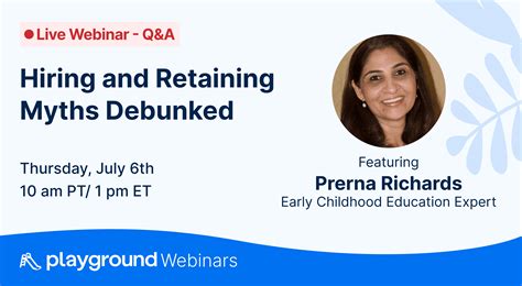 Playground Webinars | Hiring and Retaining Myths Debunked