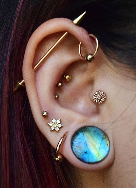 THE Ultimate Guide on Industrial Piercings With Amazing Photos ...