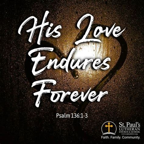 his love endures forever daily bible verse psalms psalm 136