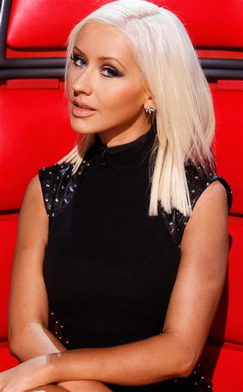 Christina Aguilera Shows Off Slim Body Understated Makeover On The