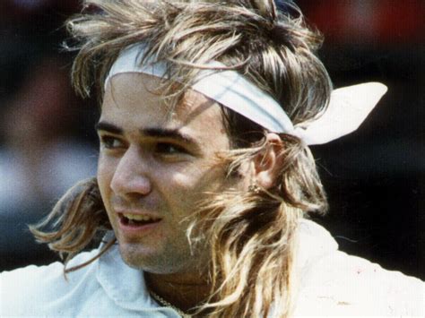 Agassi Wigs Out In Melbourne Ahead Of Ao Appearance Daily Telegraph