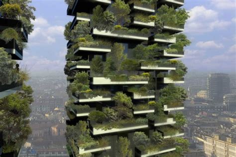 The Worlds First Vertical Forest Nears Completion News