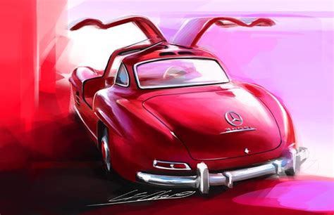 Classic Car Paintings On Artcenter Gallery