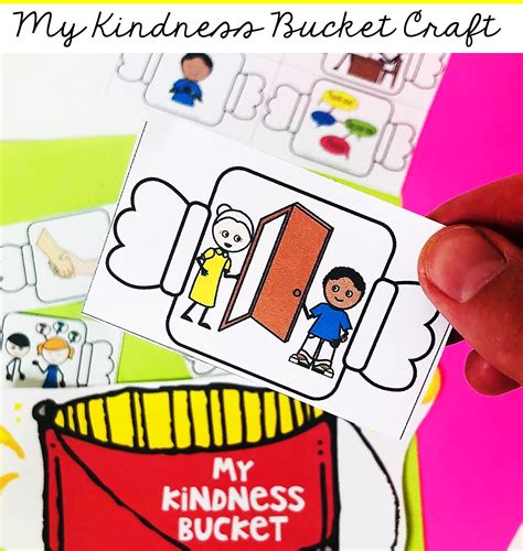 Kindness Activities For Kids Diy Bucket Filler Game Craft Daily Diy