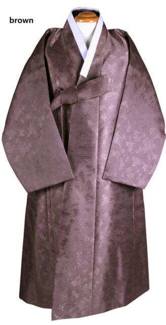 Men Outer Coat Korean Traditional Garment Durumagi Hanbok 10 Symbol Of