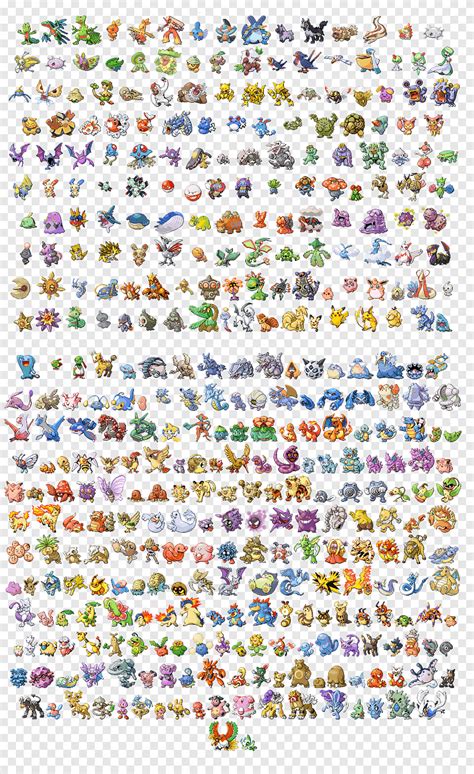 Pixel Pokemon Red Sprites The Spriters Resource Full Sheet View