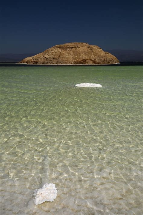 Island In Lake Assal Djibouti Lake Assal Aka The Honey L… Flickr