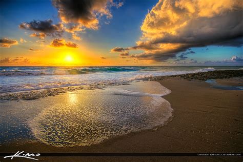 Florida Beach Sunrise Riviera Beach Singer Island Hdr Photography By