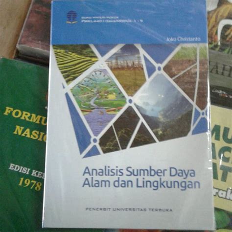 Jual Buku Analisis Sumberdaya Alam Dan Lingkungan Universitas Terbuka