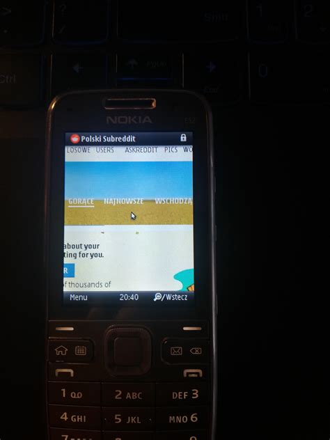 Rpolska Na Nokii E52 Symbian S60v3 Przeglądarka Opera Mini 71 R