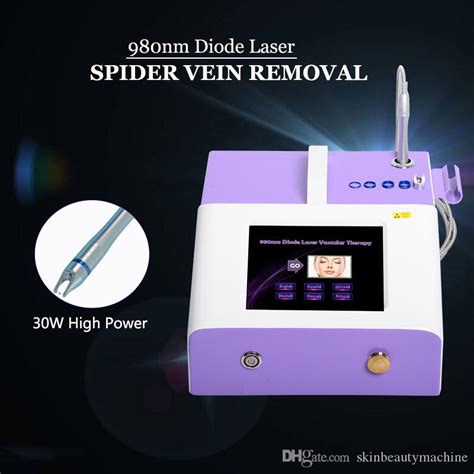 980nm Diode Spider Veins Removal Machine Infrared Light Laser Veins