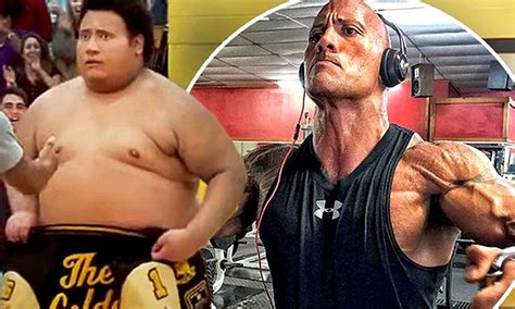 how dwayne johnson was transformed for central intelligence flashback scene daily mail online