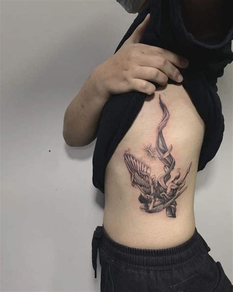 Best Fallen Angel Tattoo Designs 3 Black Ink Tattoos Cute Tattoos