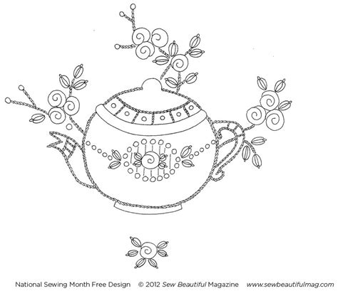 You will find free designs that you can download as many times as you want, in the format you want. Sew Beautiful Blog: September 2012