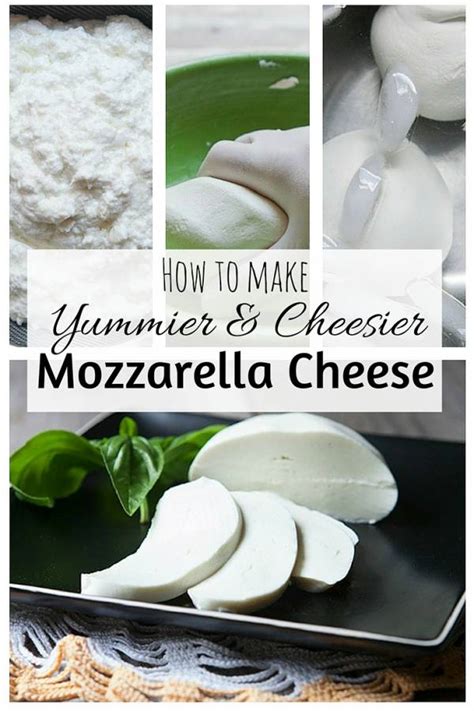 There are so many variables to no cheese has to go to waste; How to Make Yummier and Cheesier Mozzarella Cheese - The ...