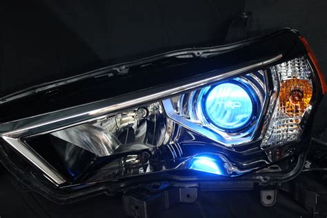 2014 2018 Toyota 4runner Led Bi Xenon Projector Headlights