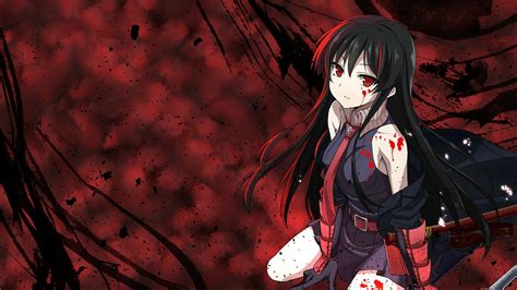 Anime Anime Girls Akame Ga Kill Akame Wallpapers Hd D