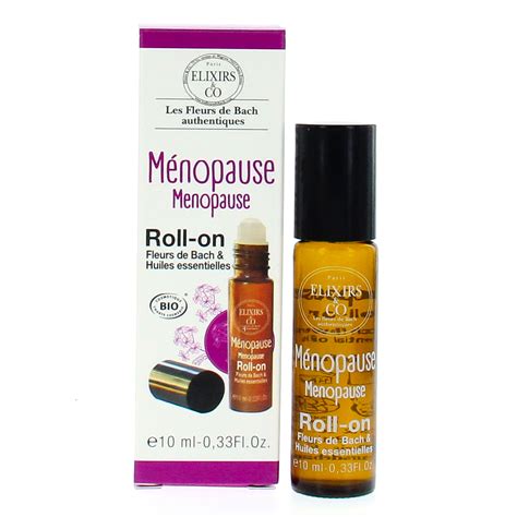 Elixirs And Co Les Fleurs De Bach Authentiques Ménopause Bio Roll On 10