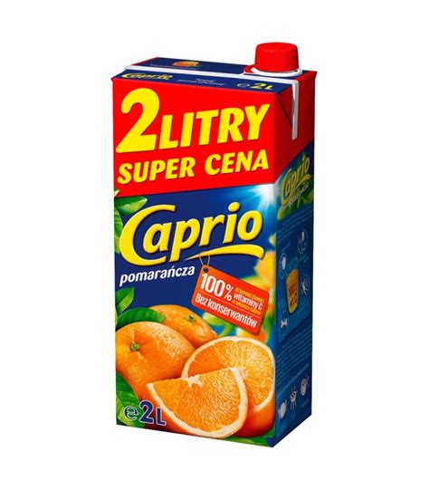 Caprio Pomarańcza napój 2 l - A.pl - zakupy spożywcze przez Internet!