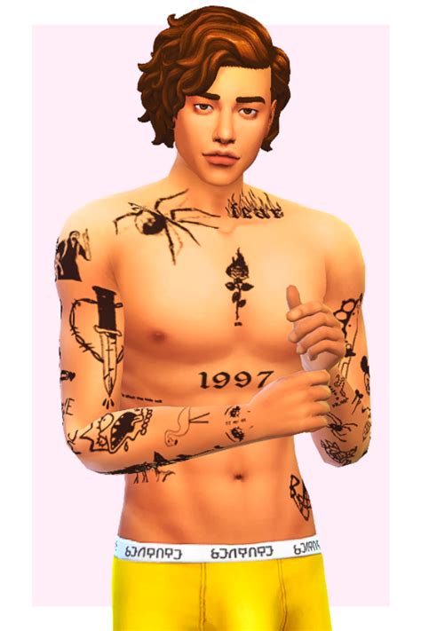 31 Gorgeous Sims 4 Tattoos To Add To Your Cc Folder Must Have Mods