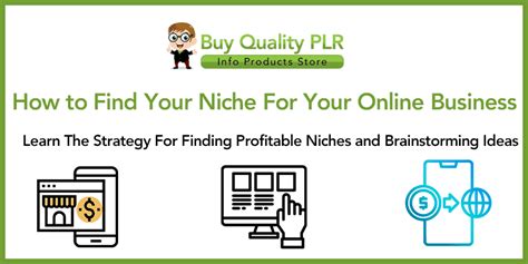 How To Find Your Niche For Your Online Business Buy Quality Plr