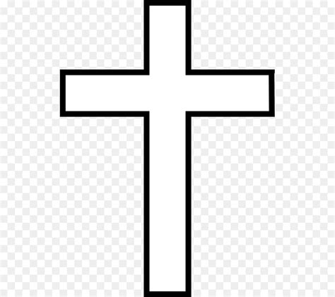 Christian Cross Symbol Outline Drawing Clip Art Christian Cross Png