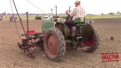 How An Oliver Check Row Corn Planter Works Youtube