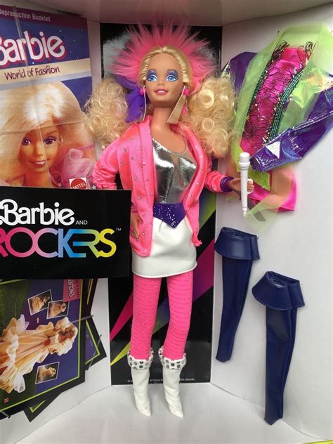 1986 Barbie And The Rockers Reproduction 50Th Anniversary Collection