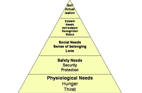 Celebra Piramidă A Lui Maslow Ierarhia Nevoilor Umane Deștepțiro