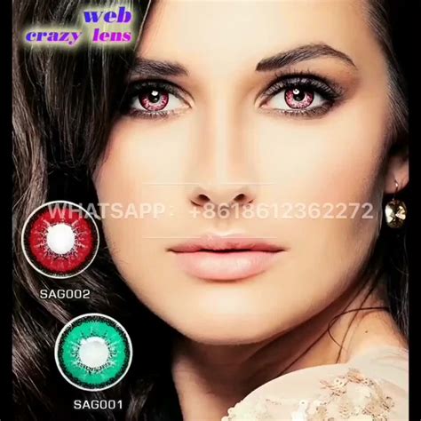 Red Circle Lenses Very Cheap Colored Contacts Colors Eyewear Fashion