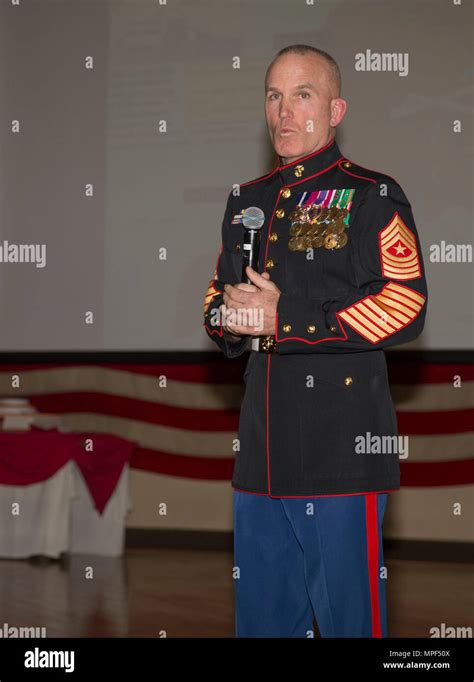 Us Marine Corps Sgt Maj Bradley A Kasal Sergeant Major I Marine